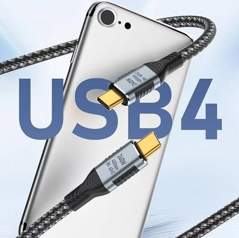 Cavi: PowerGuard USB C  USB C Kabel / 1 M / USB 4 / 240 W – Usato da Muttenz venduto da weg_tp6d 1