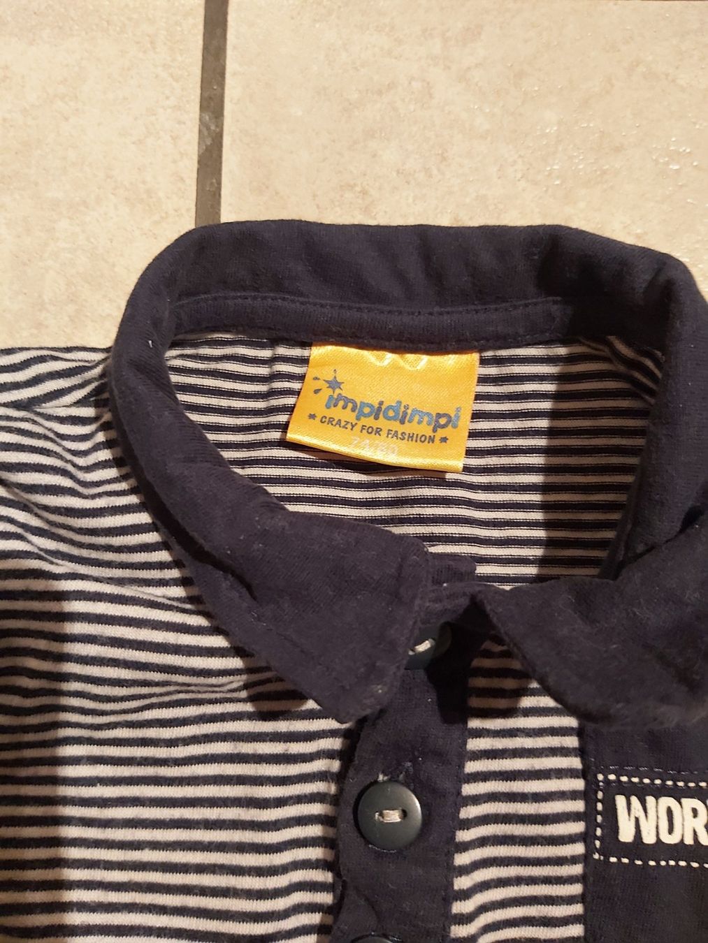 Camicie, T-shirt & Polo: T-shirt blau gestreift Gr.74/80 – Usato da Disentis/Mustér venduto da epa_862v 2