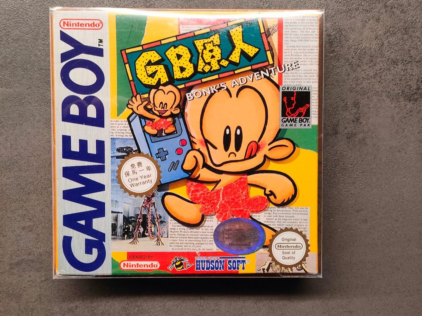 Giochi: Gameboy - Bonk's Adventure - CHN Version – Usato da Monthey venduto da Djeck55