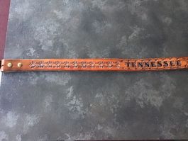 Western Ledergürtel TENNESSEE – Echtleder Gurt 117 cm