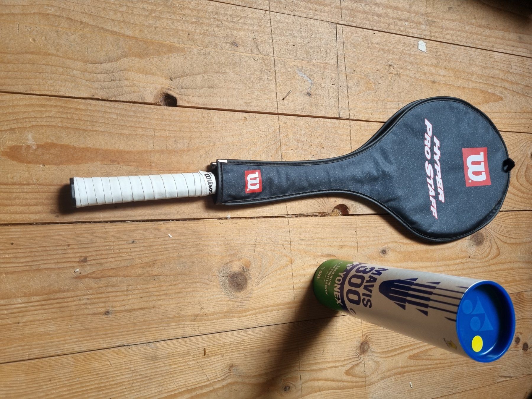 Wilson Schläger: Badminton Schläger Wilson – Gebraucht aus Oberhof von  1