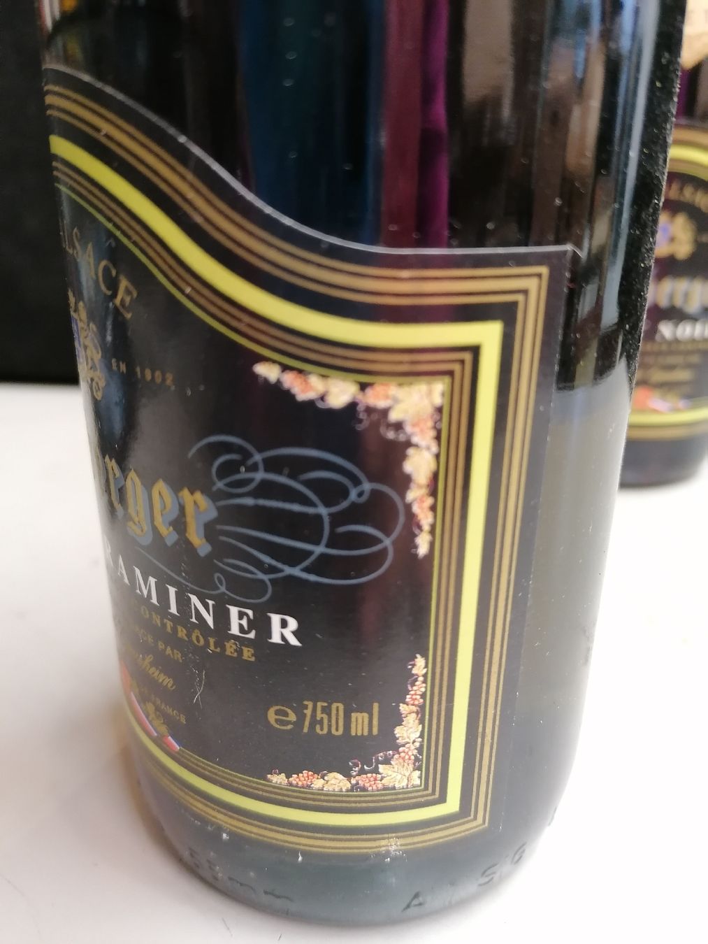 Vins: 2 BOUTEILLES ALSACE WOLFBERGER 1997 – Neuf (Voir description) à Genève par Leboucheoreilles 6