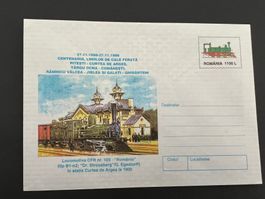 Rumänien Eisenbahn Sonderbrief1998  ** (E1459)