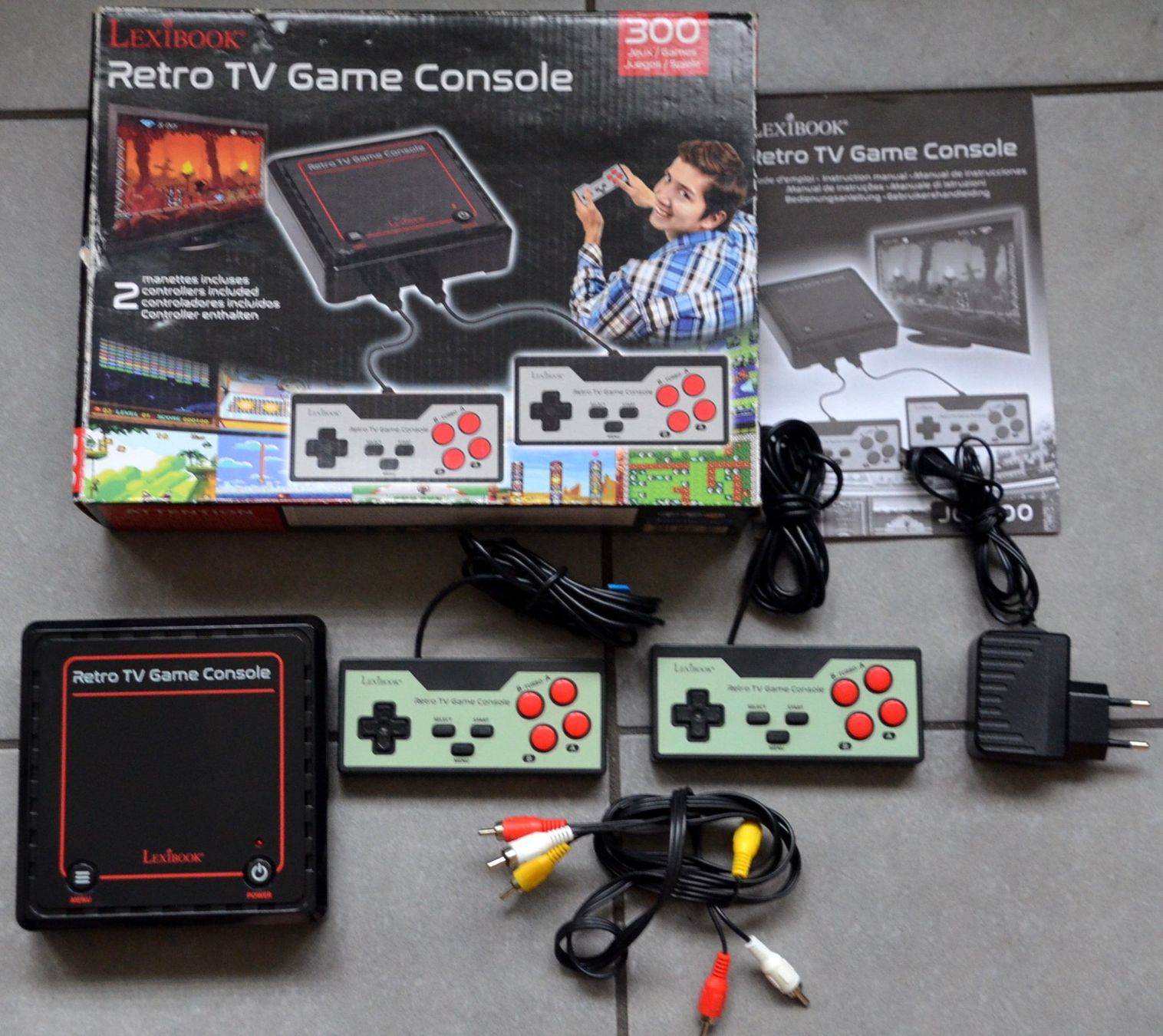 Konsolen: Lexibook Retro TV Game Console 300 Games – Gebraucht aus Collonges von arashee