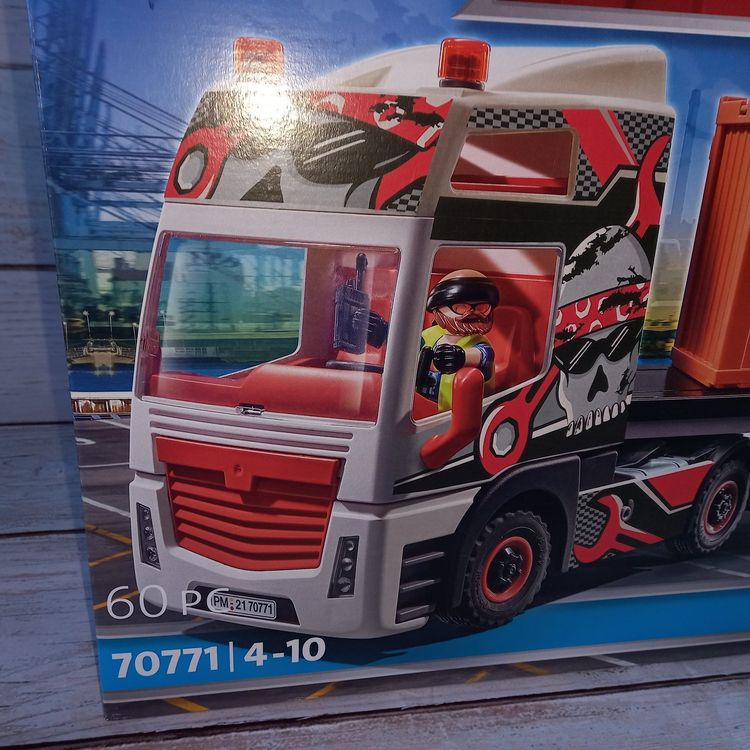 Playmobil City Action 70771 Camion de transport pas cher