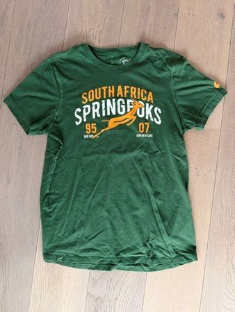 Asics T-Shirt South Africa Springboks L 95/07 grün