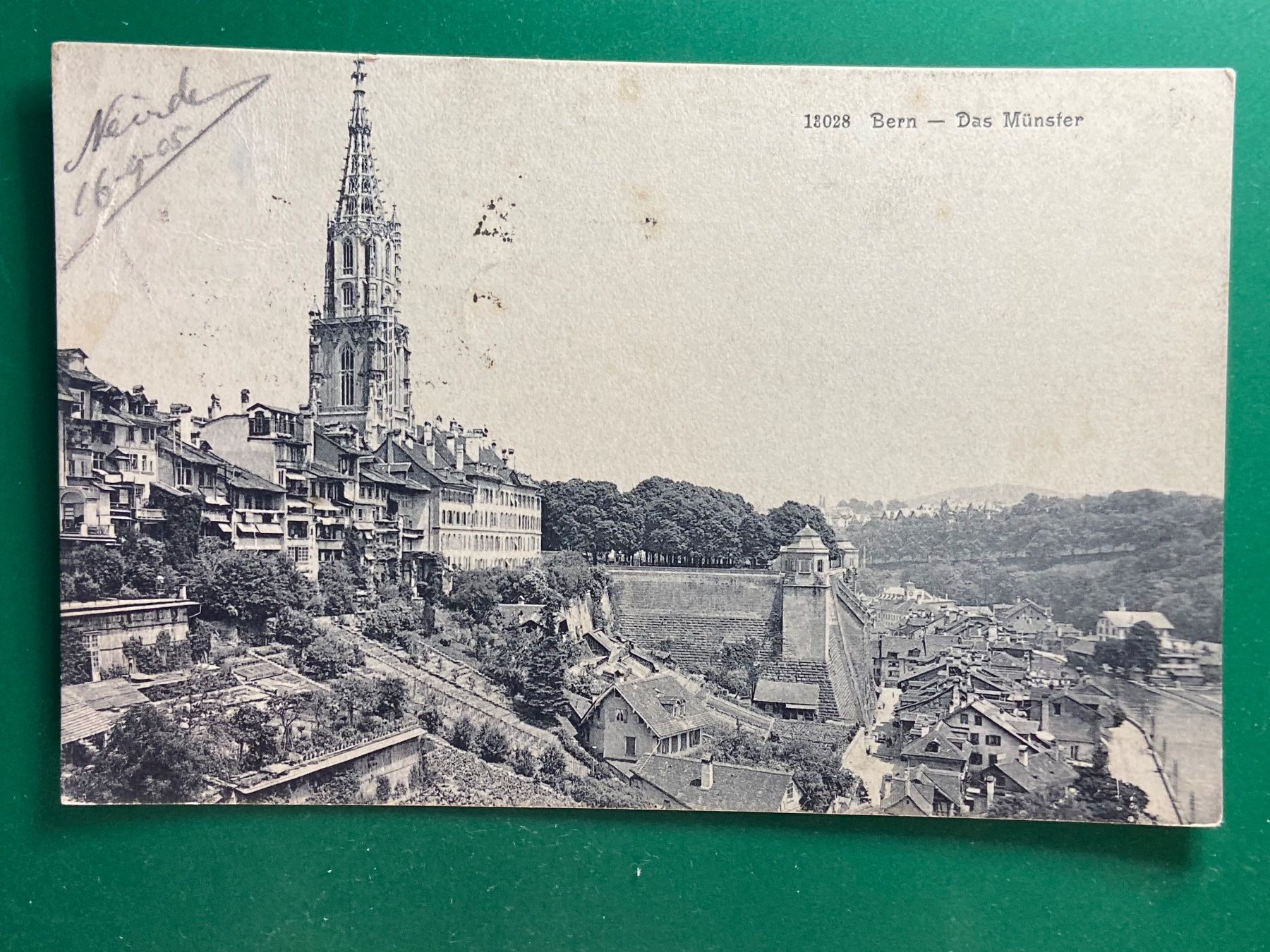 Ansichtskarten: Bern - das Münster – Gebraucht aus Steg VS von _vinci_