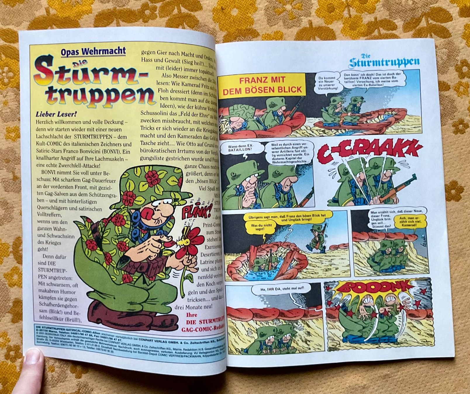 Fumetti: Die Sturmtruppen Satrirical-Album Nr 75 – Usato da Endingen venduto da nathan05 3