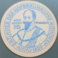 Bierdeckel - Hofbräu München - D