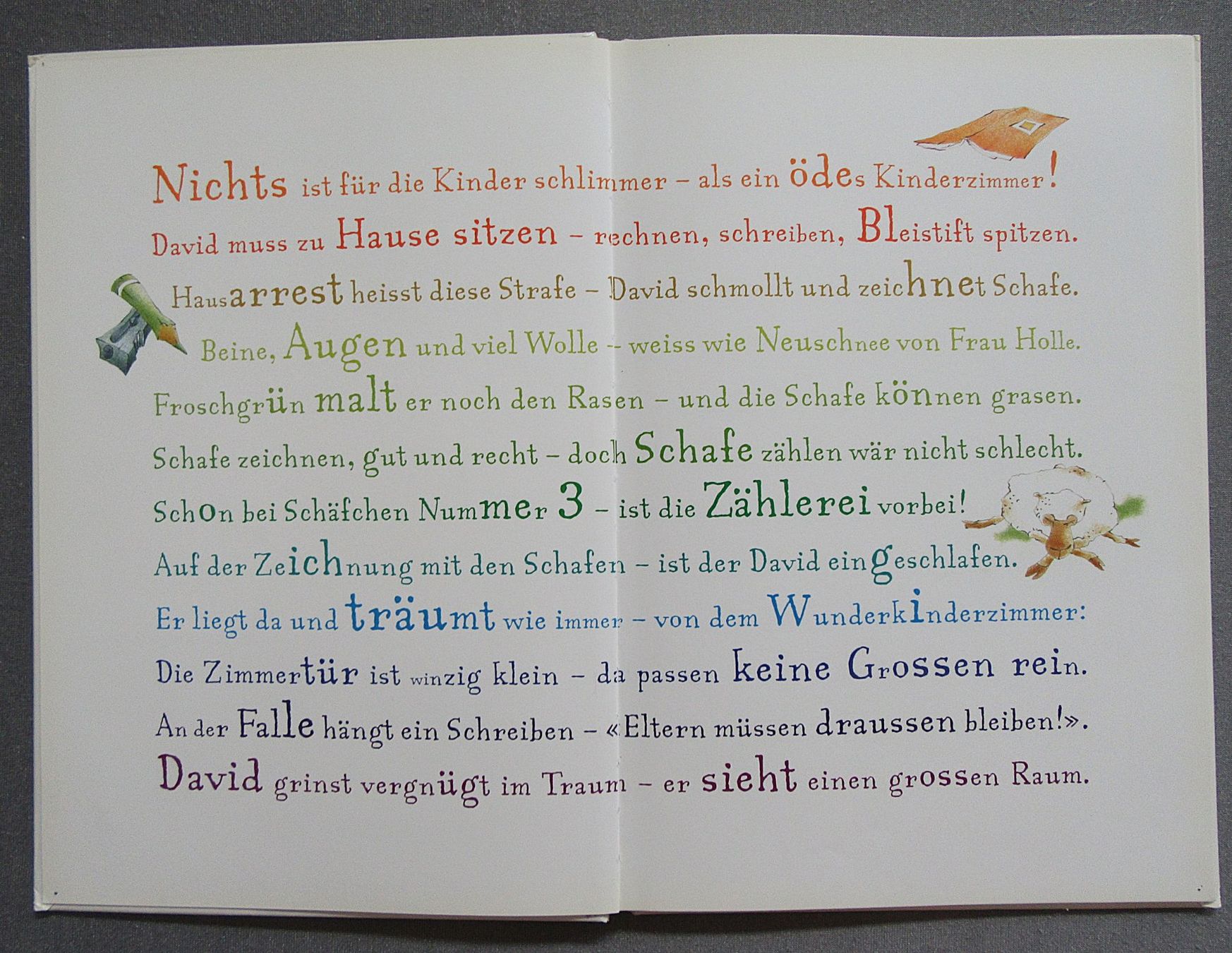 Libri: Das Wunderkinderzimmer - von Vreni Berlinger – Usato da Auenstein venduto da Padabimbim 2