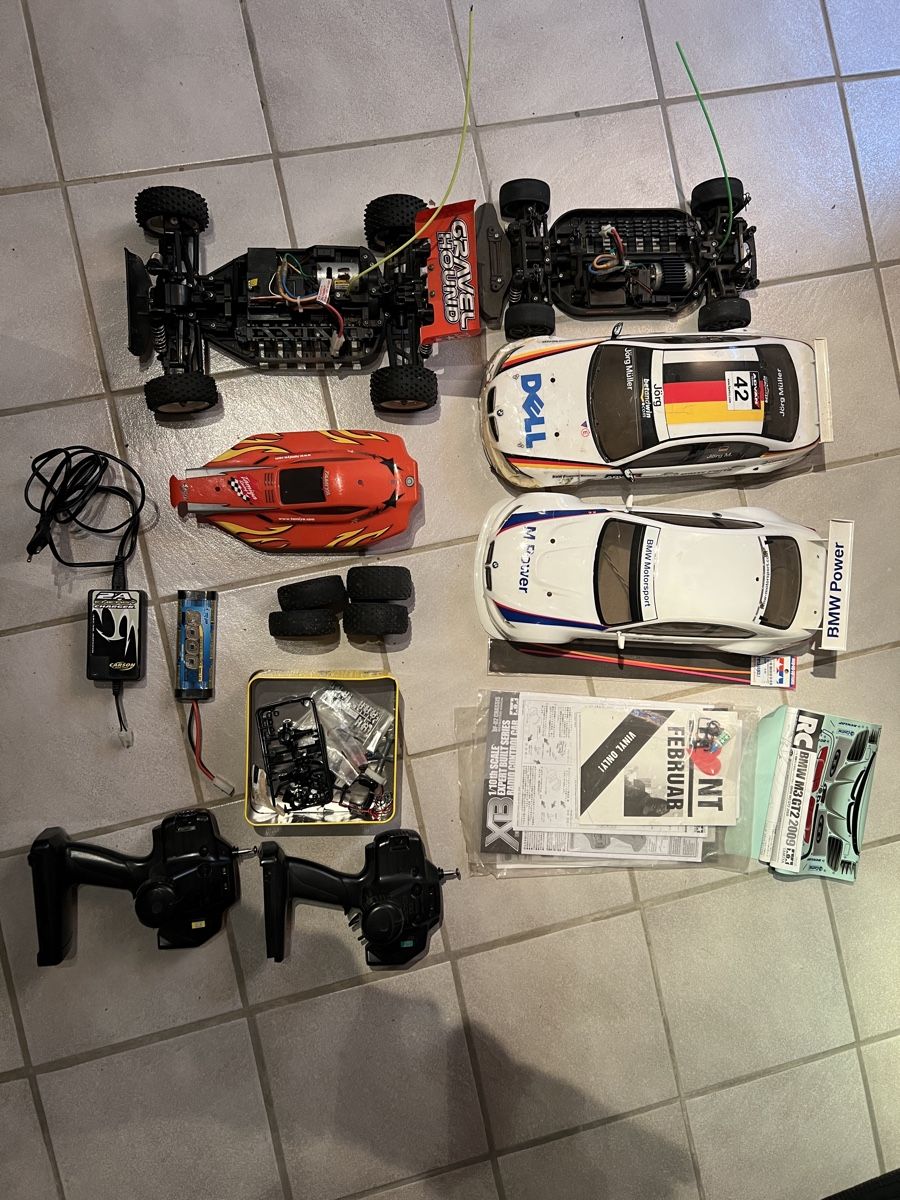 Tamiya RC Modellbau: Tamiya ferngesteuerte Autos 2 Stk – Gebraucht aus Brislach von Kimi0730