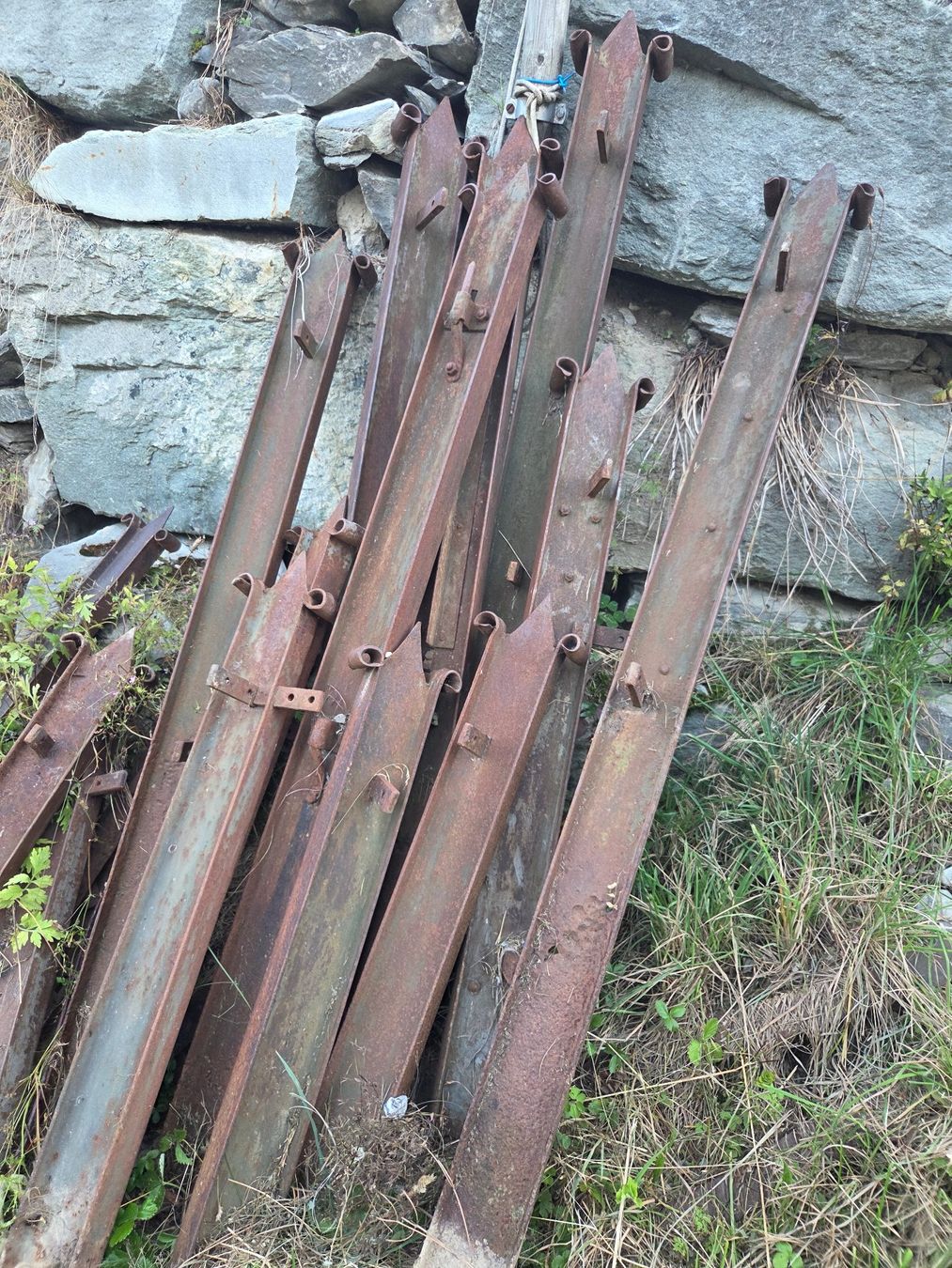 Sonstige Antiquitäten & Kunst: Antiker Metall-Gartenzaun – Gebraucht aus Churwalden von Sath 6