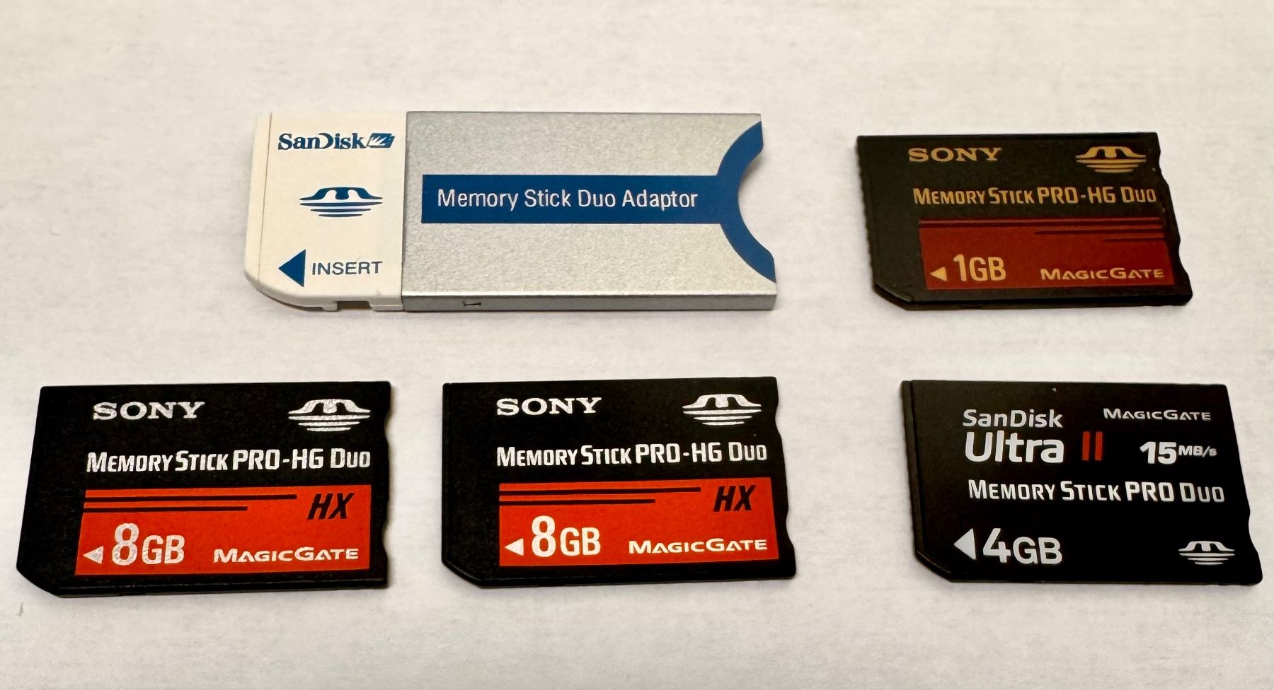 Sony Schede di memoria: Sony Memory Sticks Pro 8,4,1 GB – Usato da Hermetschwil-Staffeln venduto da Mobile2013