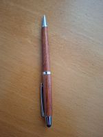 Kugelschreiber Holz mit Touchpen-Funktion neu mit Etui