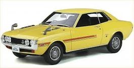 TOYOTA CELICA GT COUPÉ R26 1970 GELB 1:18 OTTO