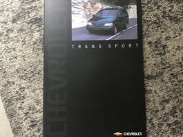 Pontiac Trans Sport Verkaufsprospekt 22 Seiten Ausgabe 2000
