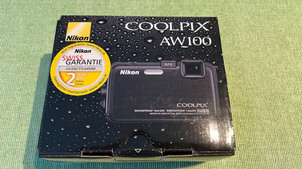 Nikon Coolpix AW100 in OVP (Gebraucht) in Bättwil für CHF 120 – mit ...