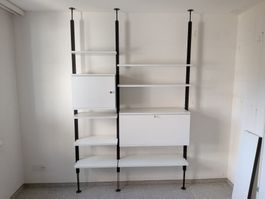 Stangenregal Victoria - weiss, modular - Ref. 07/15