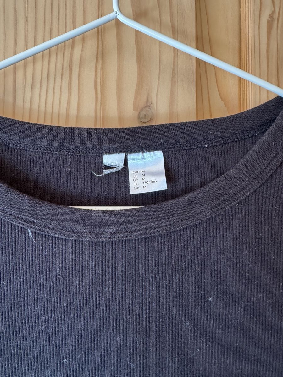 H&M Vestiti: Schwarzes T-Shirt Kleid – Usato da Hergiswil NW venduto da kaufe_bei_kaufmann 1