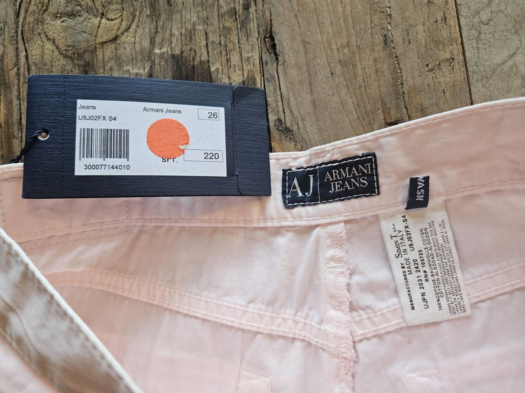 Armani Pantaloni: Armani Jeans Hose Rosa 26 – Nuovo (secondo la descrizione) da Luzern venduto da schuhparadies159 1
