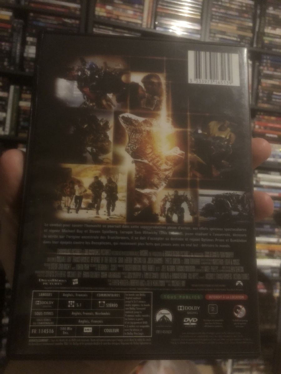 Tutti i DVDs: Transformers 2 : La Revanche - dvd – Usato da Lausanne venduto da fransadpop 1