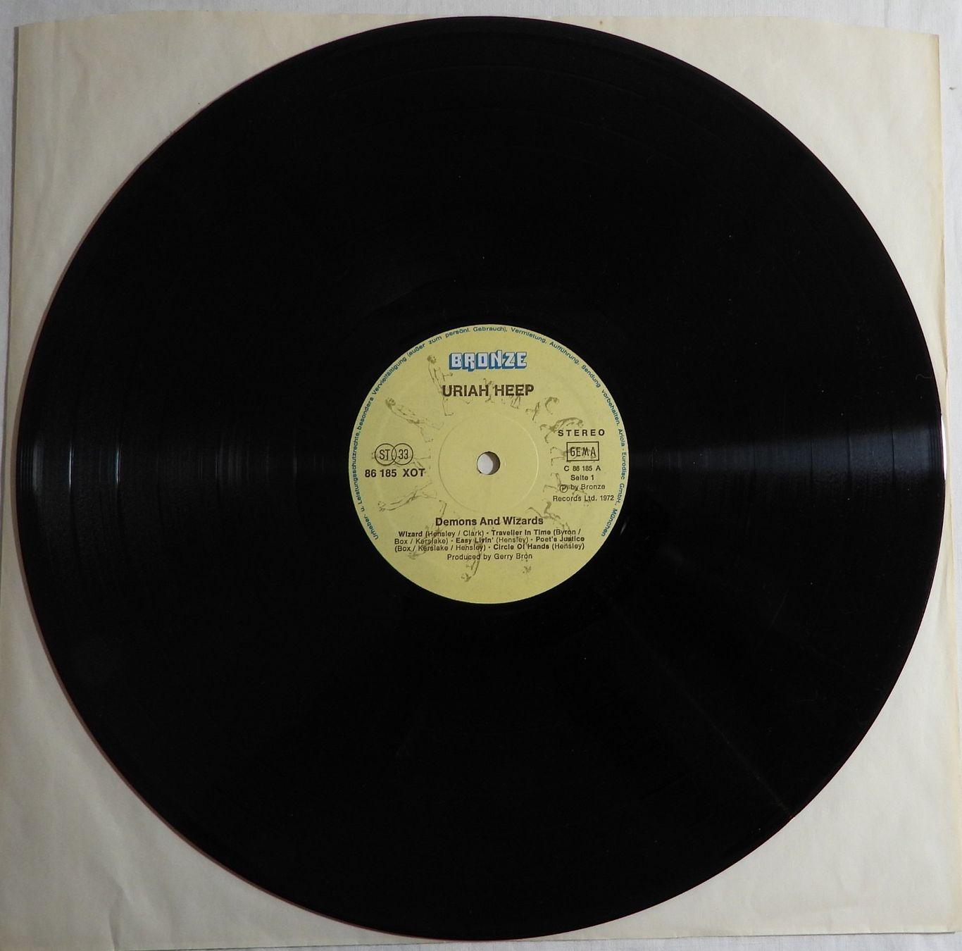 Dischi in vinile: URIAH HEEP Demons Wizards LP 1974 – Usato da Dübendorf venduto da mar_85sd 6