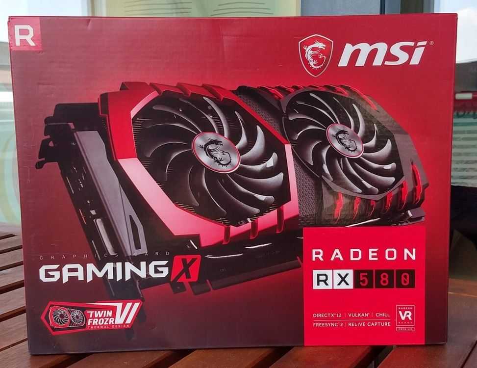 Msi rx 580 gaming x