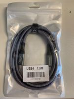Thunderbolt 4 / USB-C 4 Kabel 1,5m