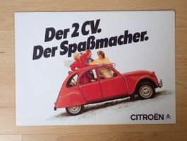 Citroen 2CV Der Spassmacher - Prospekt DE 7.83 - G038