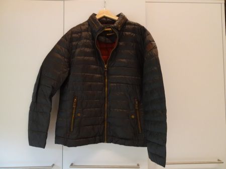 Braune leichte Steppjacke von Milestone Gr. XXL - 42515