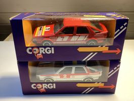 2 x Corgi Toys"SAAB 9000 TURBO“ 1984 Gt.Britain 1:43 NEU&OVP