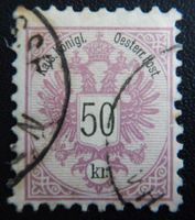 Österreich Kat. 49 gest. 1883 Kat. 80 Euro