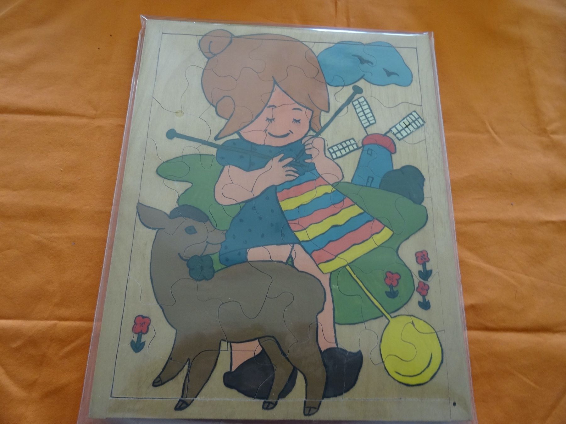 Puzzle: Holz Puzzle  am Stricken – Usato da Allenwinden venduto da Obalu 1