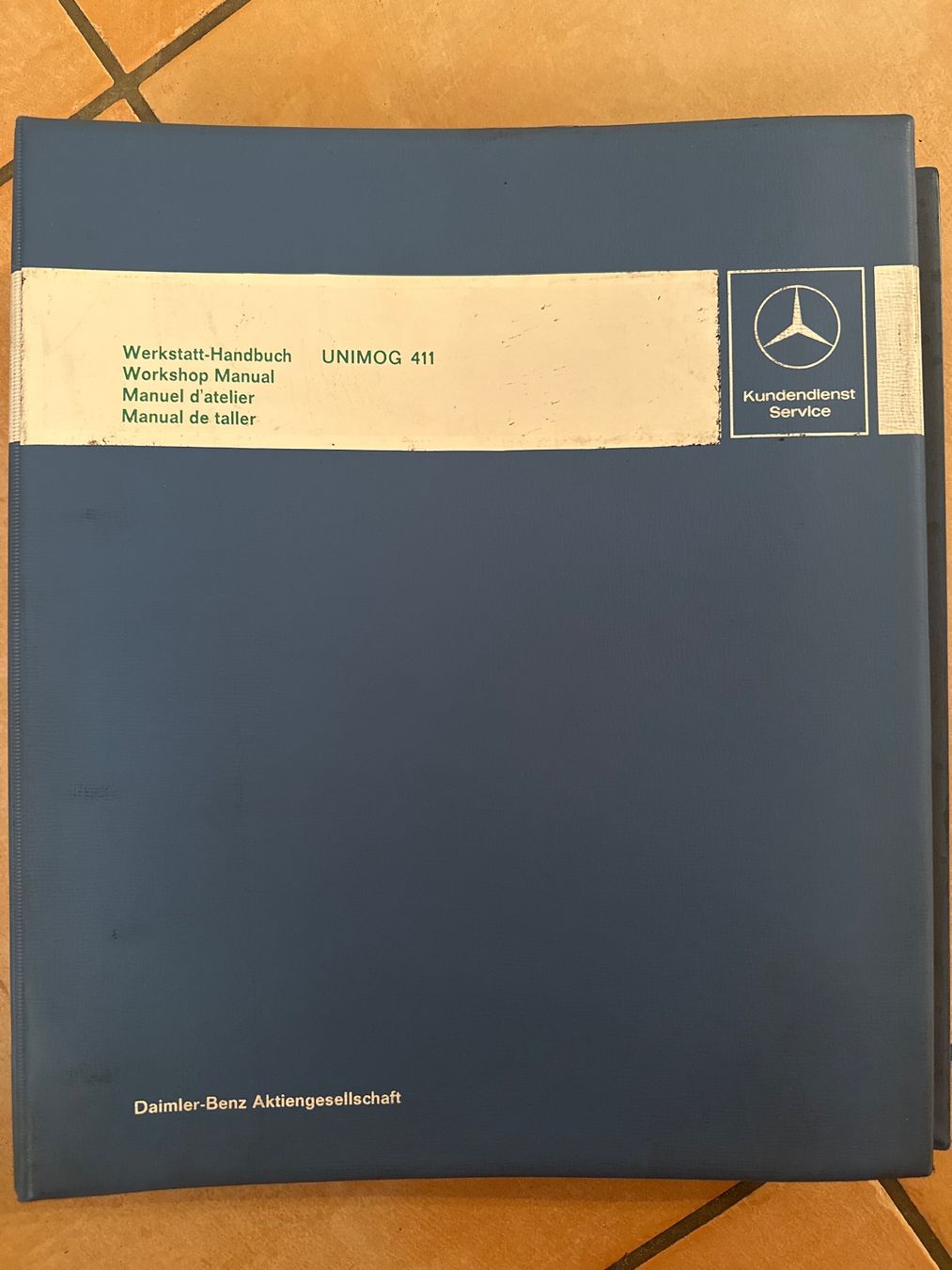 Raccoglitori: Werkstatt-Handbuch Unimog 411 – Usato da Steffisburg venduto da eli_g6q6