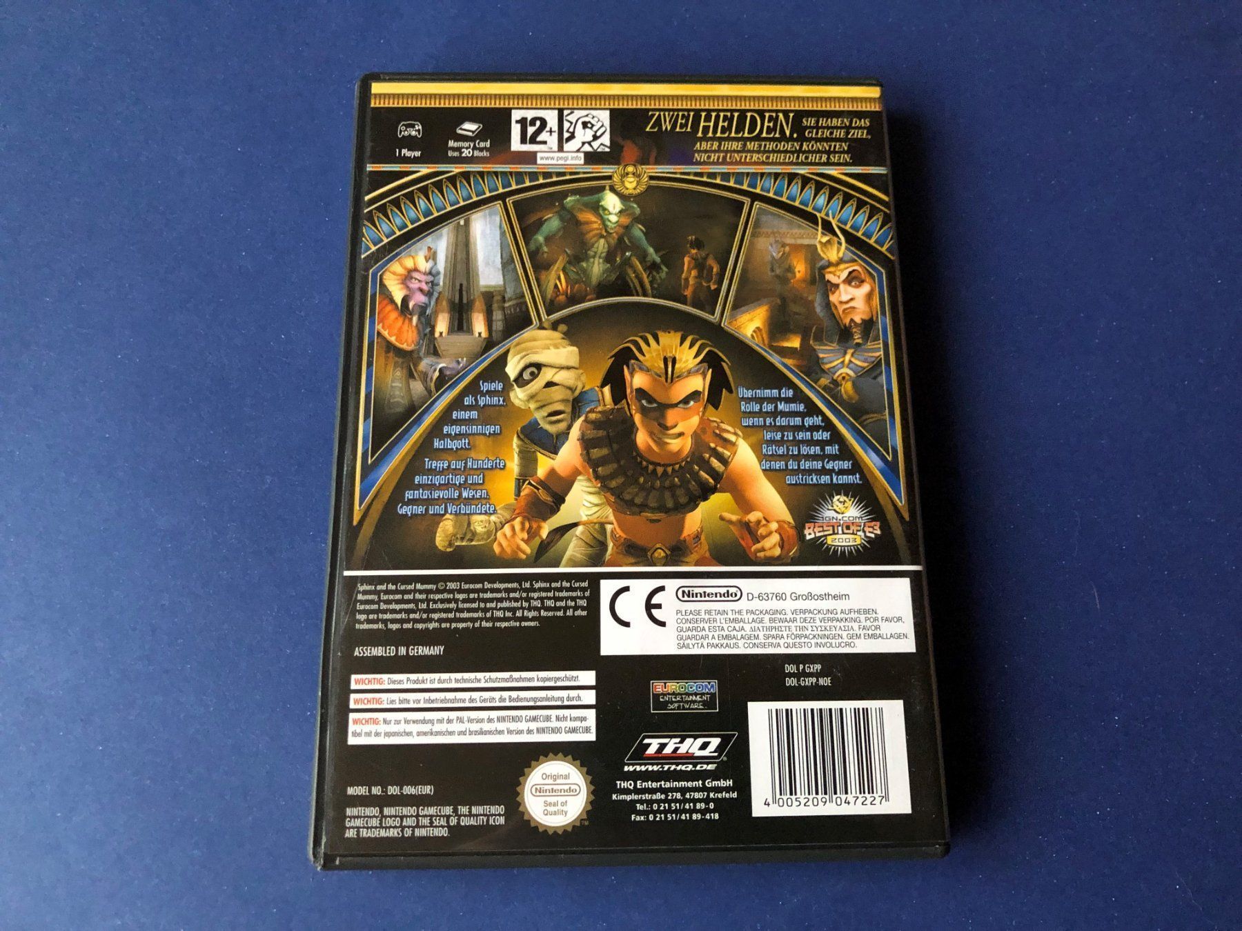 Nintendo Giochi: SPHINX SPIEL FÜR GAMECUBE INKL ANLEITUNG – Usato da Hägendorf venduto da Briansgameshop 1
