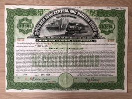 RAR - Bahnaktie "NY Central And Hudson River Railroad" 1966