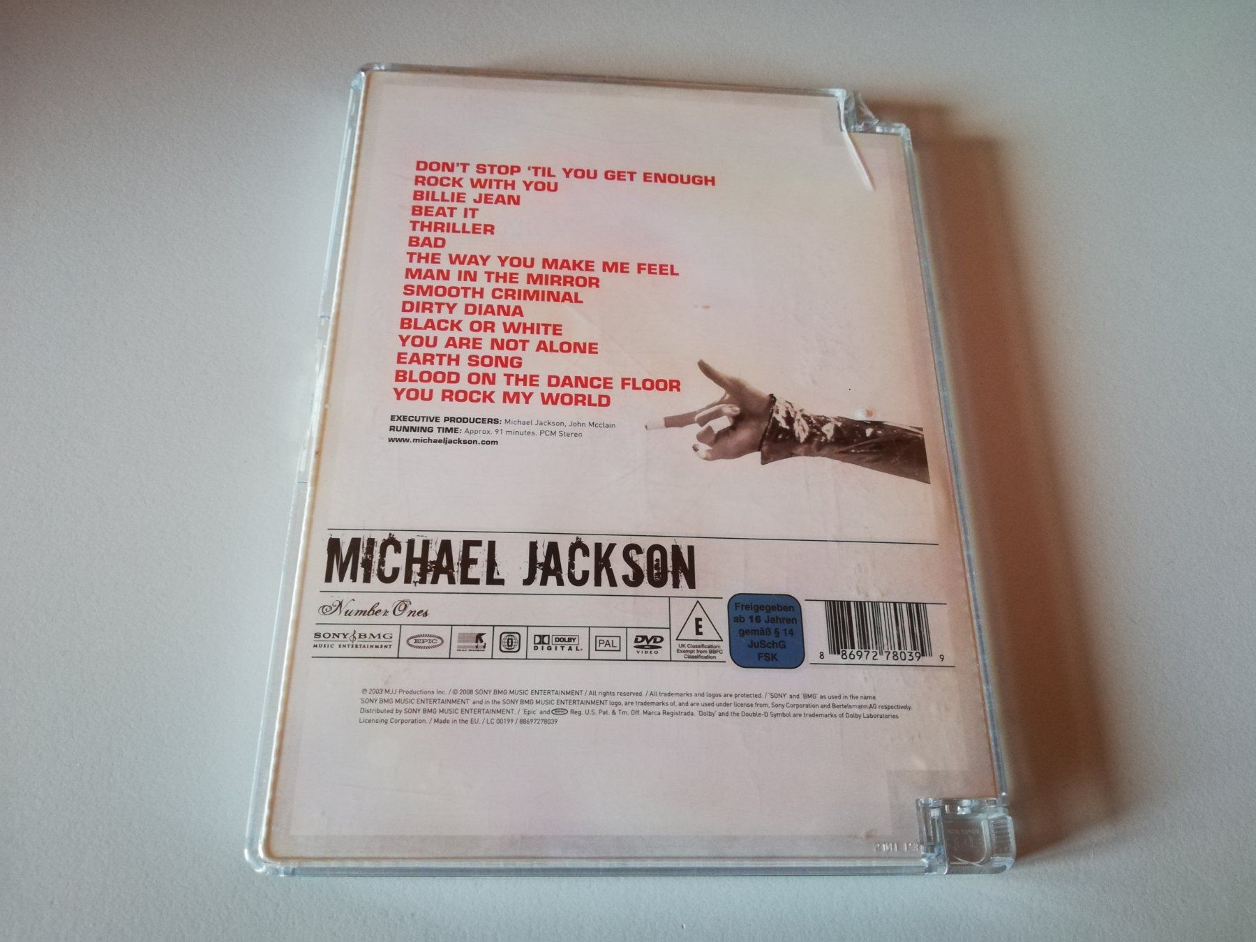 Alle DVDs: MICHAEL JACKSON - NUMBER ONES – Gebraucht aus Bern von Vinylsound.ch 2
