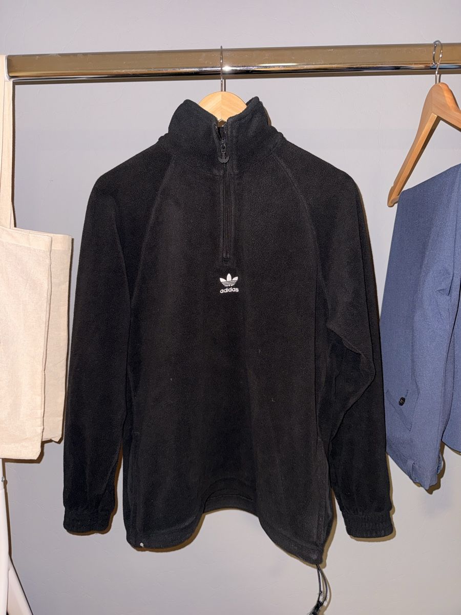 Adidas Maglioni & Felpe: Adidas Fleece Pullover, Schwarz, Gr. S – Usato da Windisch venduto da YoungJoel