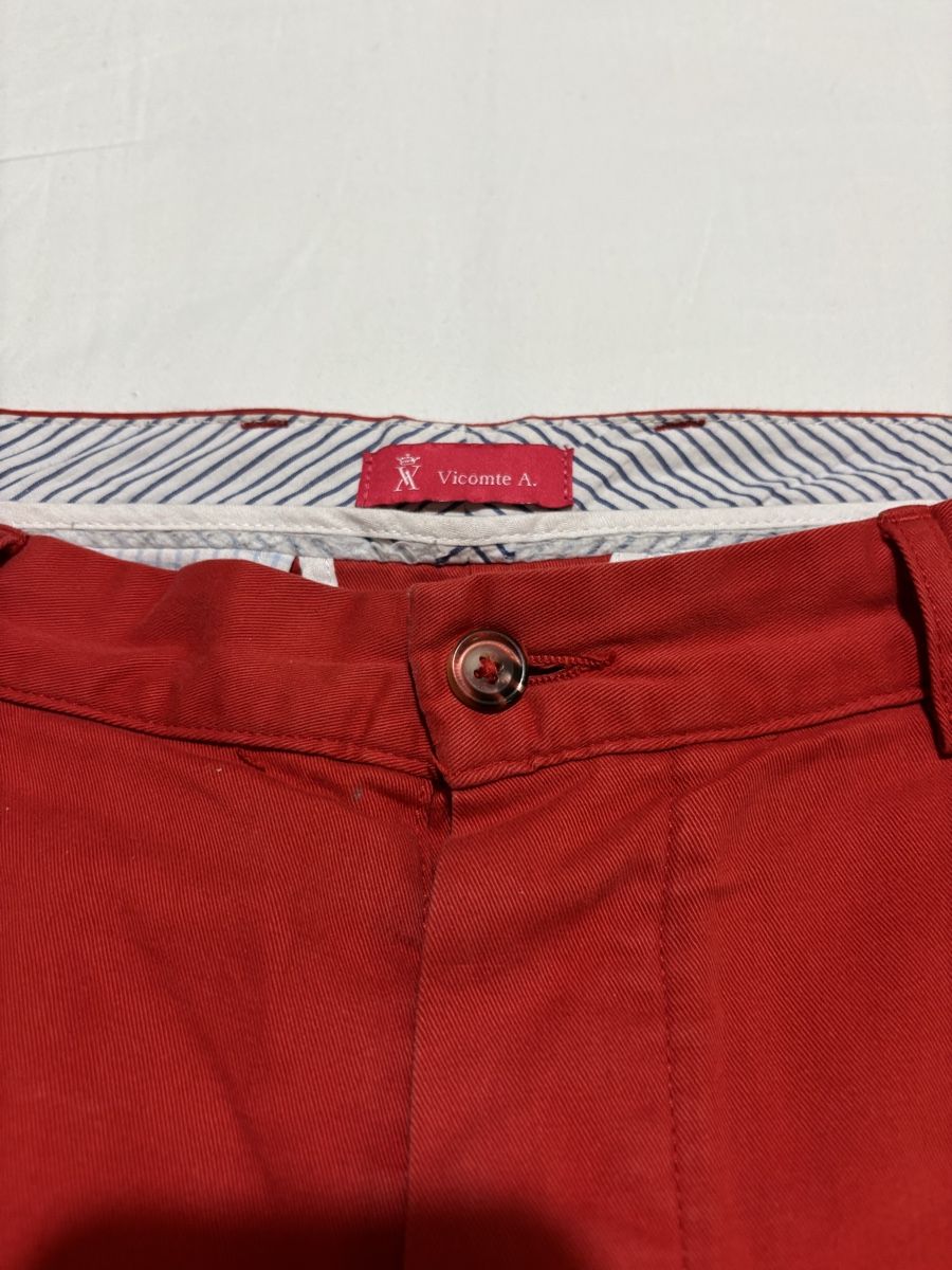 Hosen: Shorts Vicomte A. rouge taille 38 – Gebraucht aus GENÈVE von Gaasss 4