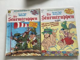 2 Comics Die Sturmtruppen Sonderband 29 und 40 Bonvi