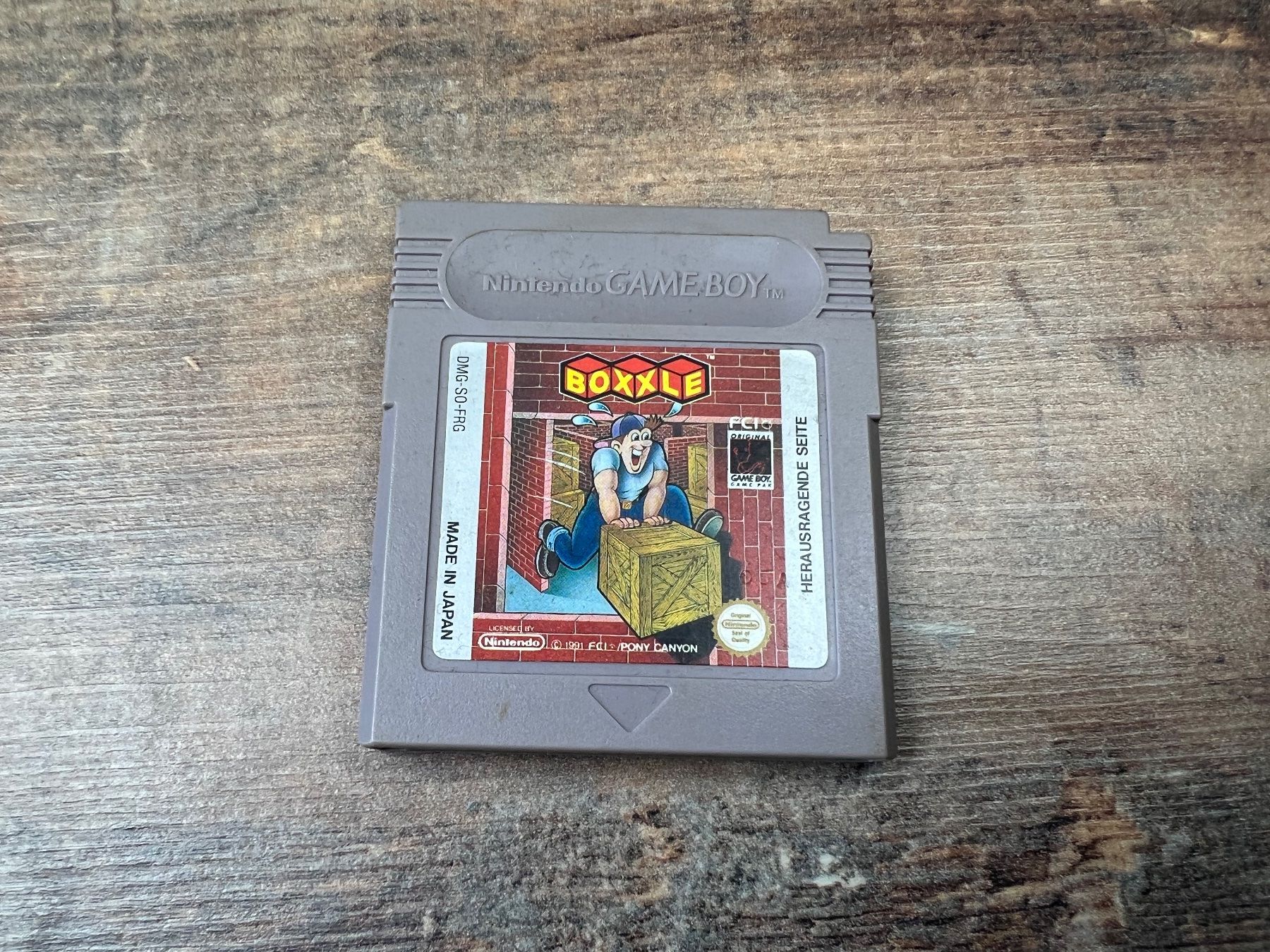 Nintendo Giochi: Gameboy spiel Boxxle – Usato da Hallau venduto da R.R.91