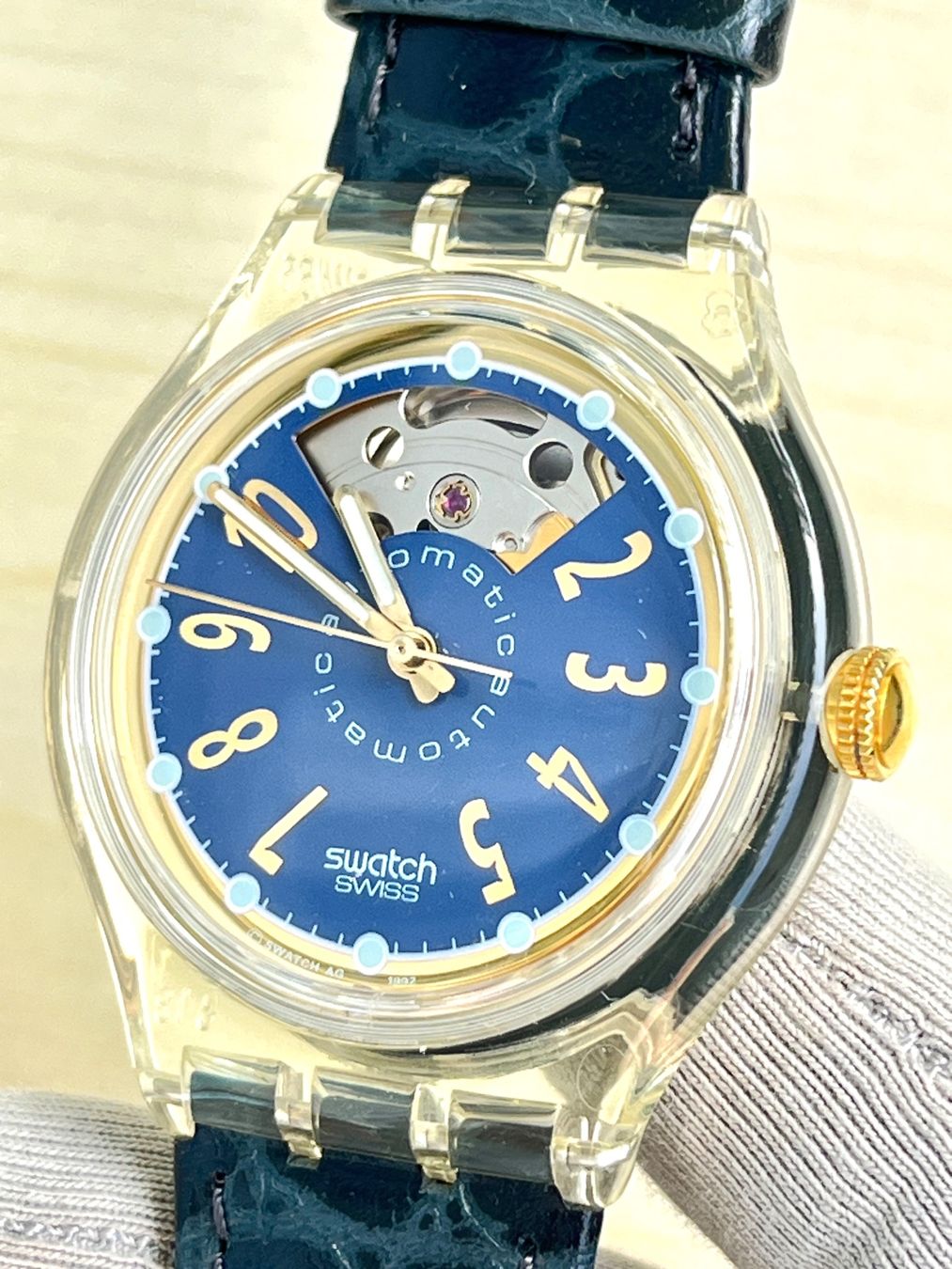 Swatch Orologi: Swatch Automatic Uhr, gut erhalten, mit original Verpackung – Usato da Grenchen venduto da chththl 5