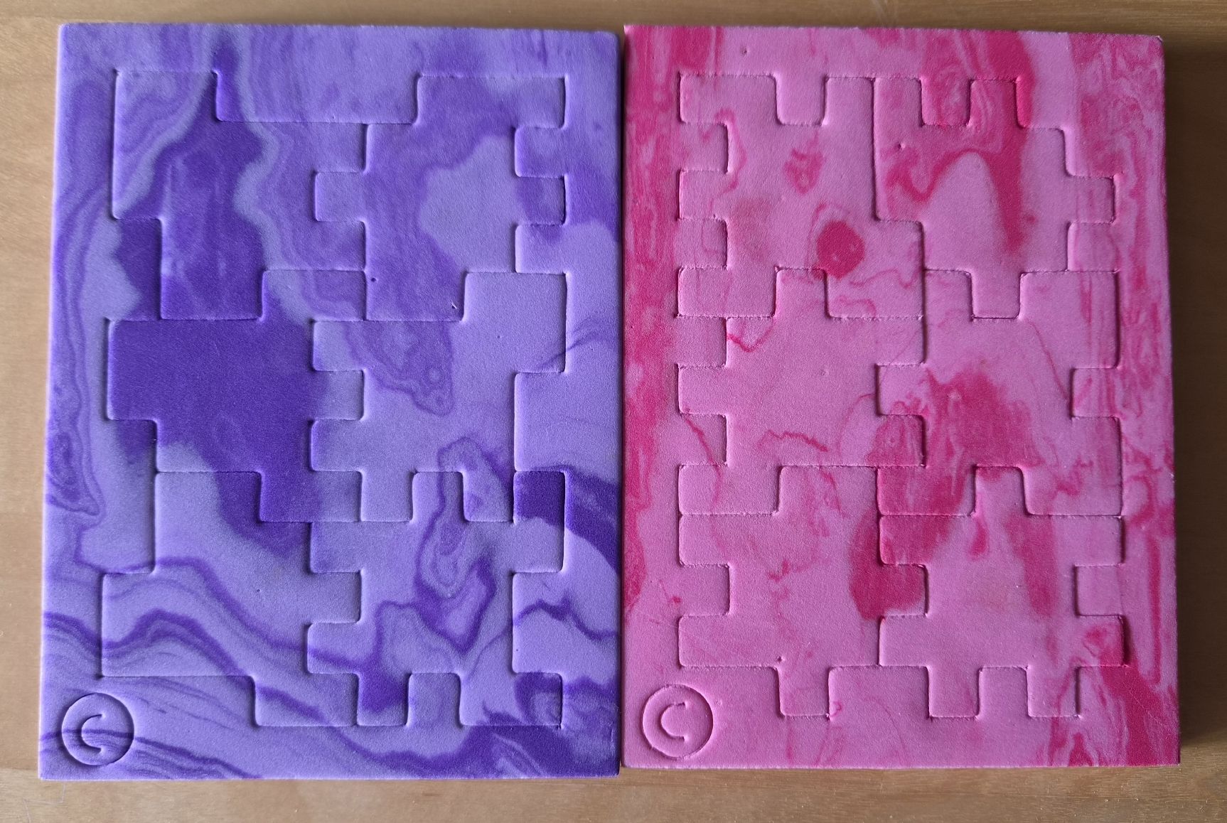 Puzzles: Vintage- Marble Cube Puzzle Set 6 Teile – Gebraucht aus Urtenen-Schönbühl von Kahru 5