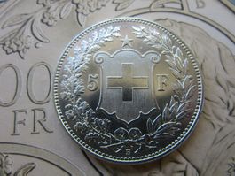 5 FRANKEN 1916 SCHWEIZ AG 900 22,ooo STK