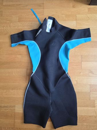 Tribord wetsuit short blue/black used