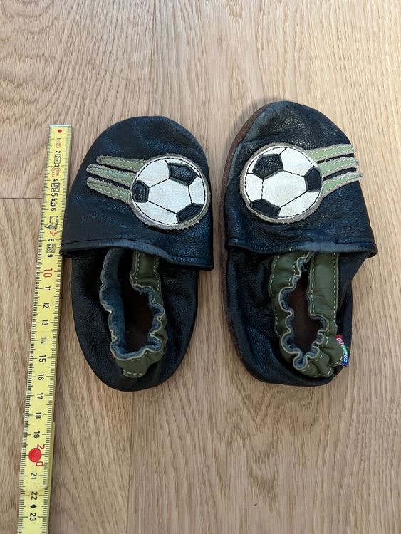 Lederfinken Krabbelschuhe CAROZOO Jahre (Gebraucht) in