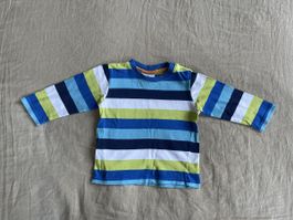 Langarmshirt Gr. 86, gestreift