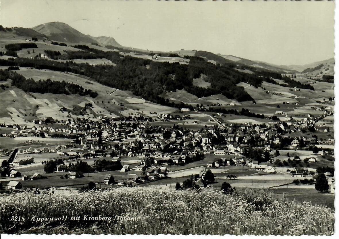 Ansichtskarten: Appenzell – Gebraucht aus Hochdorf von Ziegel-16