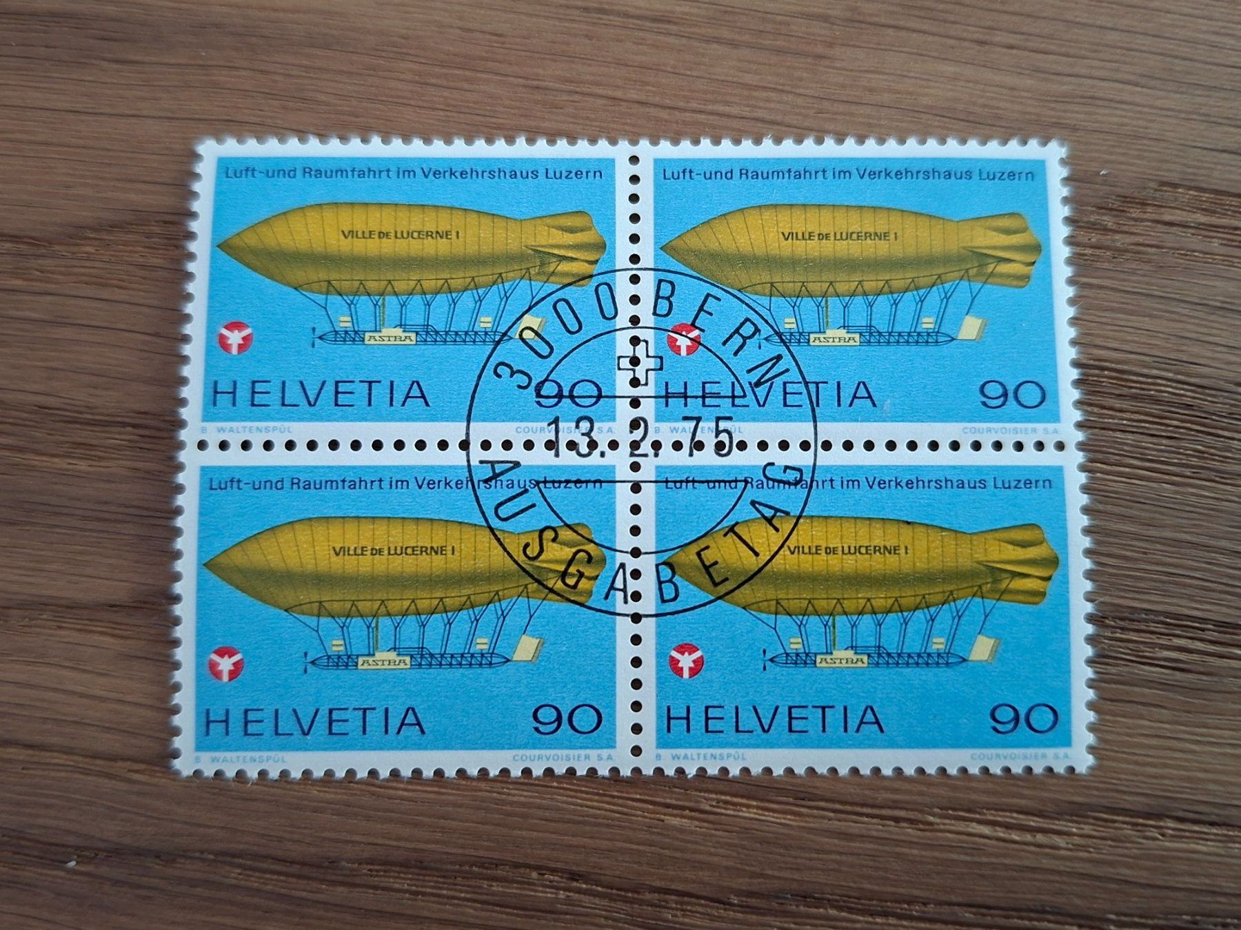 Tutti i francobolli: 4er Blocks: Werbemarken I 1975 – Nuovo (secondo la descrizione) da Hinterkappelen venduto da 1399 8