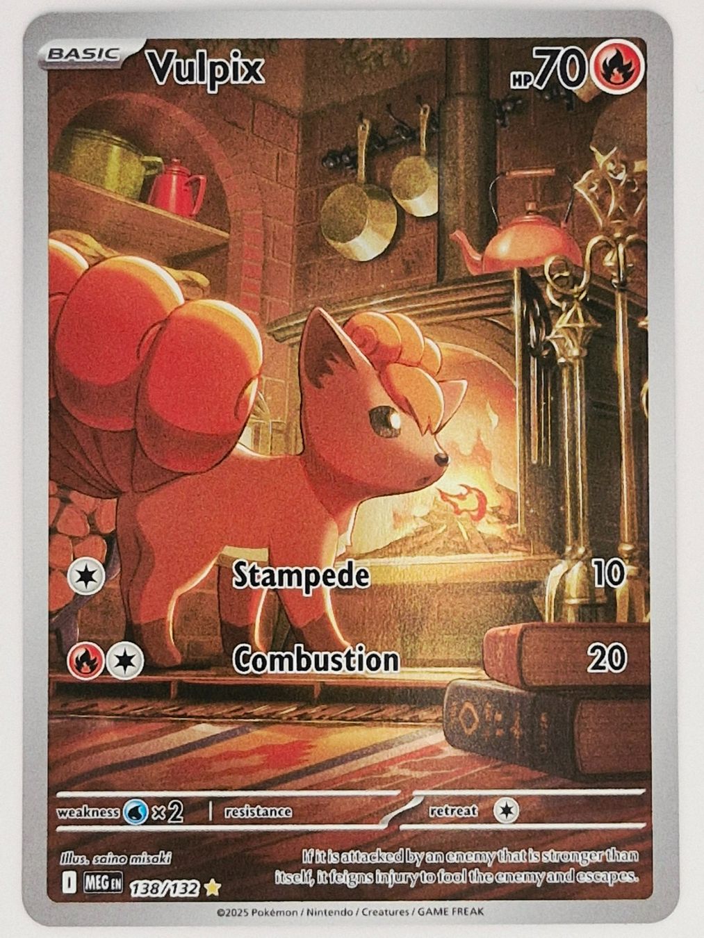 Pokémon Carte collezionabili: Vulpix / Mega Evolution / Mega Entwicklung / MEG 138 – Nuovo (secondo la descrizione) da Arni AG venduto da PokemonCardsStore